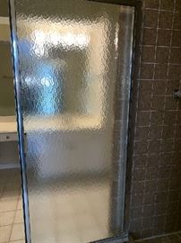 Obscured Shower Door 