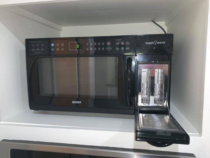 Amazing Microwave with Built In Toaster! Rare