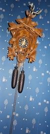 Deer head - coo coo clock