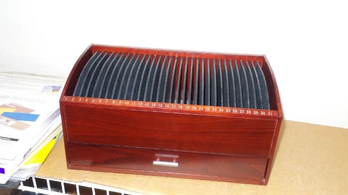Office sorter with pen drawer