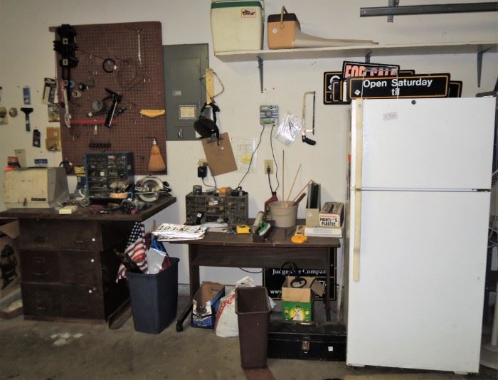 Garage and tools