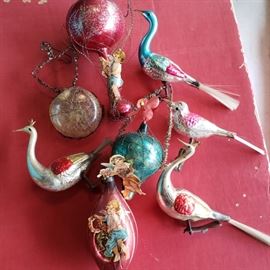 Victorian Christmas ornaments