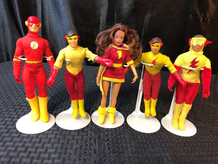Five Flash Collectible Action Figures