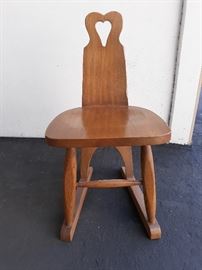 Primitive Wood Chair