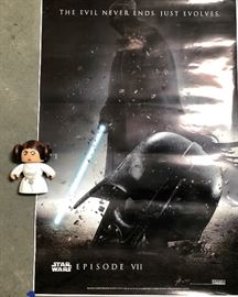 Star Wars Episode VII poster 2008 Mighty Muggs Princess Leia