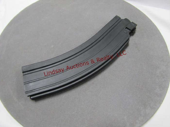 90 - (1) 22 cal Rifl Hi cap mag (marked Plinkmaster)