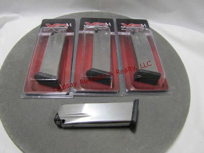 97 - (4) 3 - NIP Springfield XDM .45 ACP mags