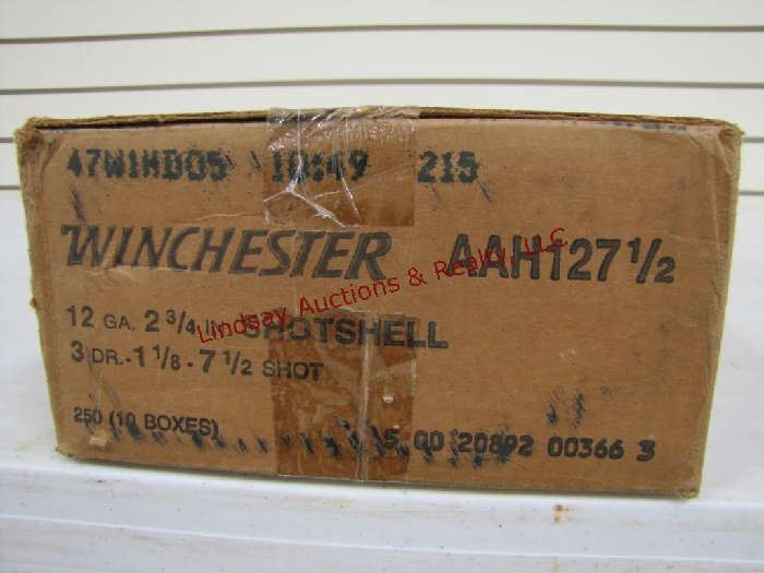 103 - (1) case of 250 rds - 10 boxes of 25 Winchester