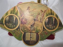 Advertising ephemera from funeral home