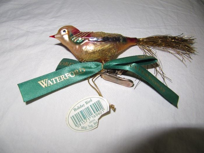 Waterford heirloom collection bird