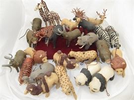 Noahs ark paper mache animals