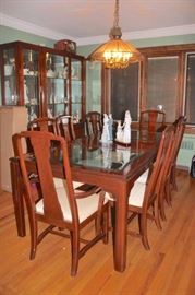 Dining Room Table with 8 Chairs