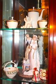 30+ Lladro‘s in Many Sizes and Decorative Serving Pieces