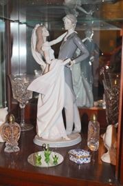 30+ Lladro‘s in Many Sizes and Decorative Serving Pieces with Bric-A-Brac