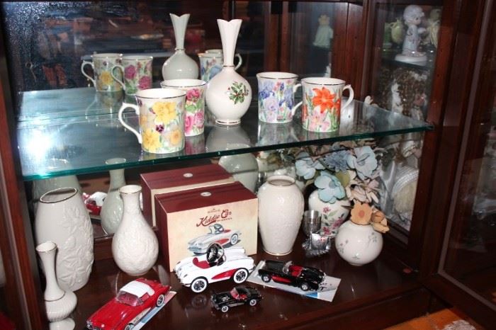 Vases and Mugs with Cars