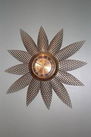 Sunburst Clock