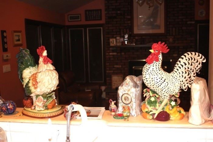 Decorative Roosters and other Decorative