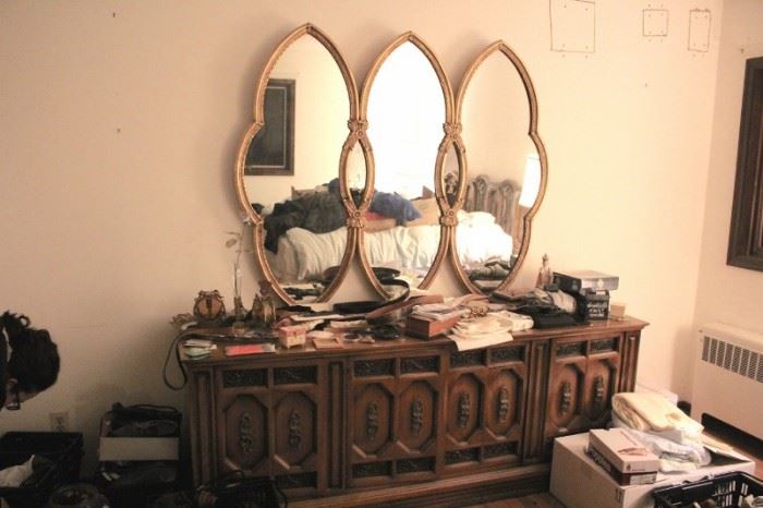 Dresser and Mirror