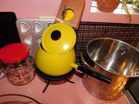 Vintage Fondue Set