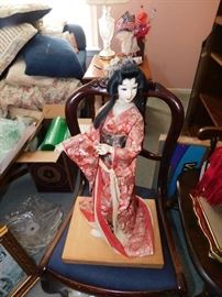 Large Geisha Doll 