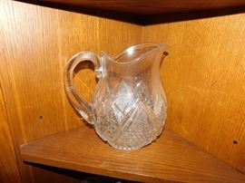 Cut Glass Pitcher