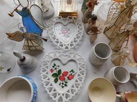 Milk Glass Trays