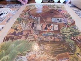 Laminated Childrens Prints 