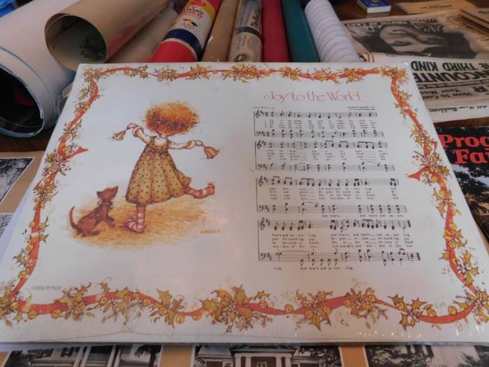 Holly Hobbie Place Mats(Unopened)