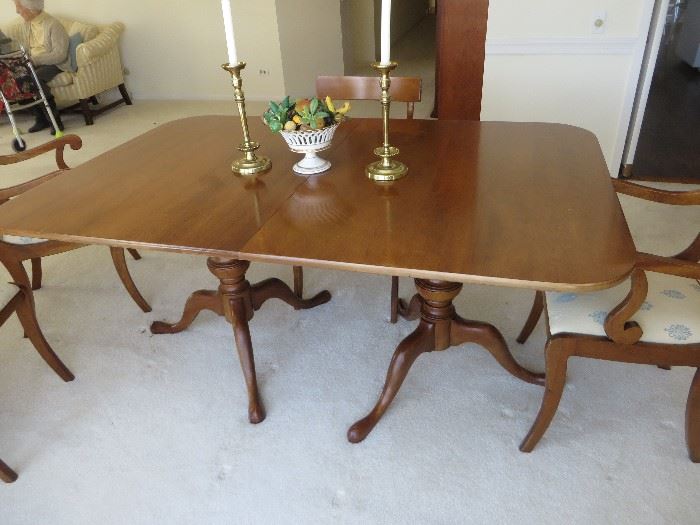  TABLE AND 4 CHAIRS WITH BUFFET
MONITOR FURNITURE COMPANY
