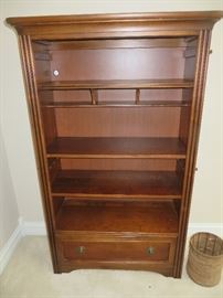 BOOKCASE WITH LOWER DRAWER
YOUNG AMERICAN FURNITURE