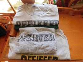 Pfeiffer College T-shirts