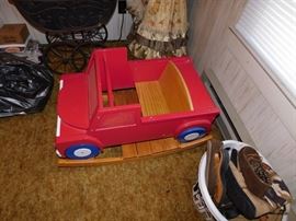 Wooden Rocking Truck
