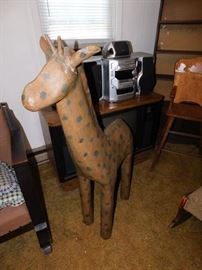Large Giraffe, Panasonic Stereo