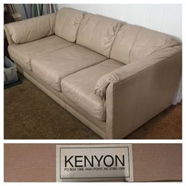Kenyon Leather Sofa