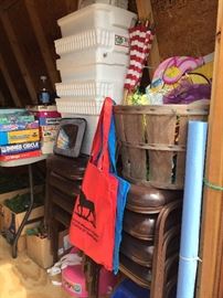 Restaurant Chairs, Styrofoam Coolers