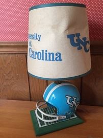 UNC Football Lamp