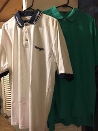 Men's Wrangler and Ralph Lauren Polo Shirts