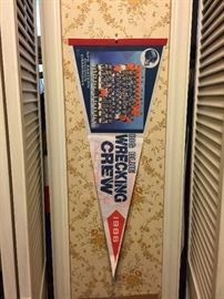 1986 NY Giants NFC Eastern Division Champions Pennant