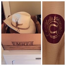 Charlie 1 Horse Western Hat in Box