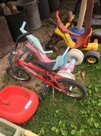 Kids Bicycles and Toys