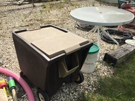 Outdoor Cart and Table