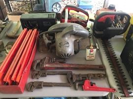 Pipe Wrenches/Saws/Trimmer