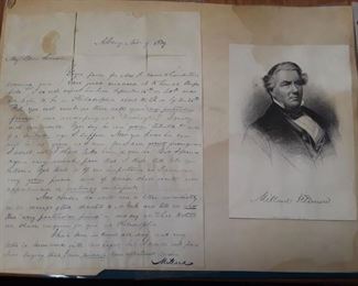 Milliard Fillmore Letter