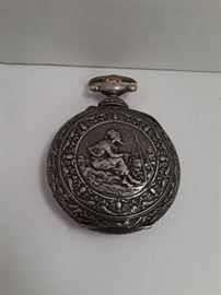Regulator Pocket Watch Back