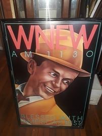 Frank Sinatra Radio Station Poster