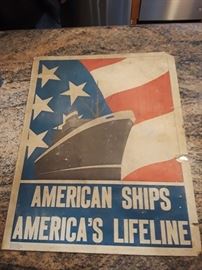 American Ships poster