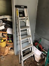 Ladders and miscellaneous tools