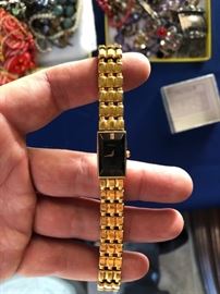 14k yellow gold watch