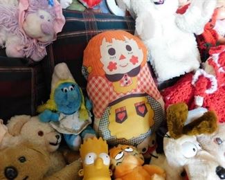 Vintage Dolls(Smurfs, Garfield and more)