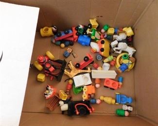 Vintage Fisher Price People and Accessories